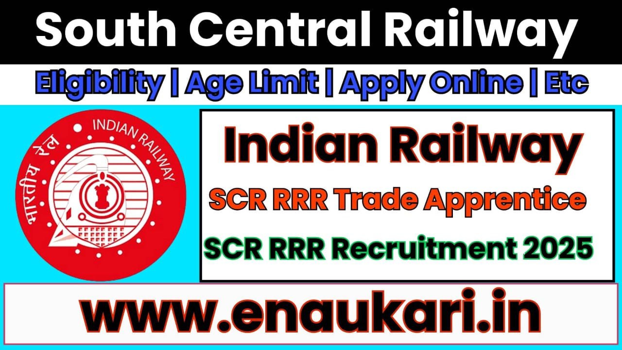 SCR RRC Various Trade Apprentices 2025