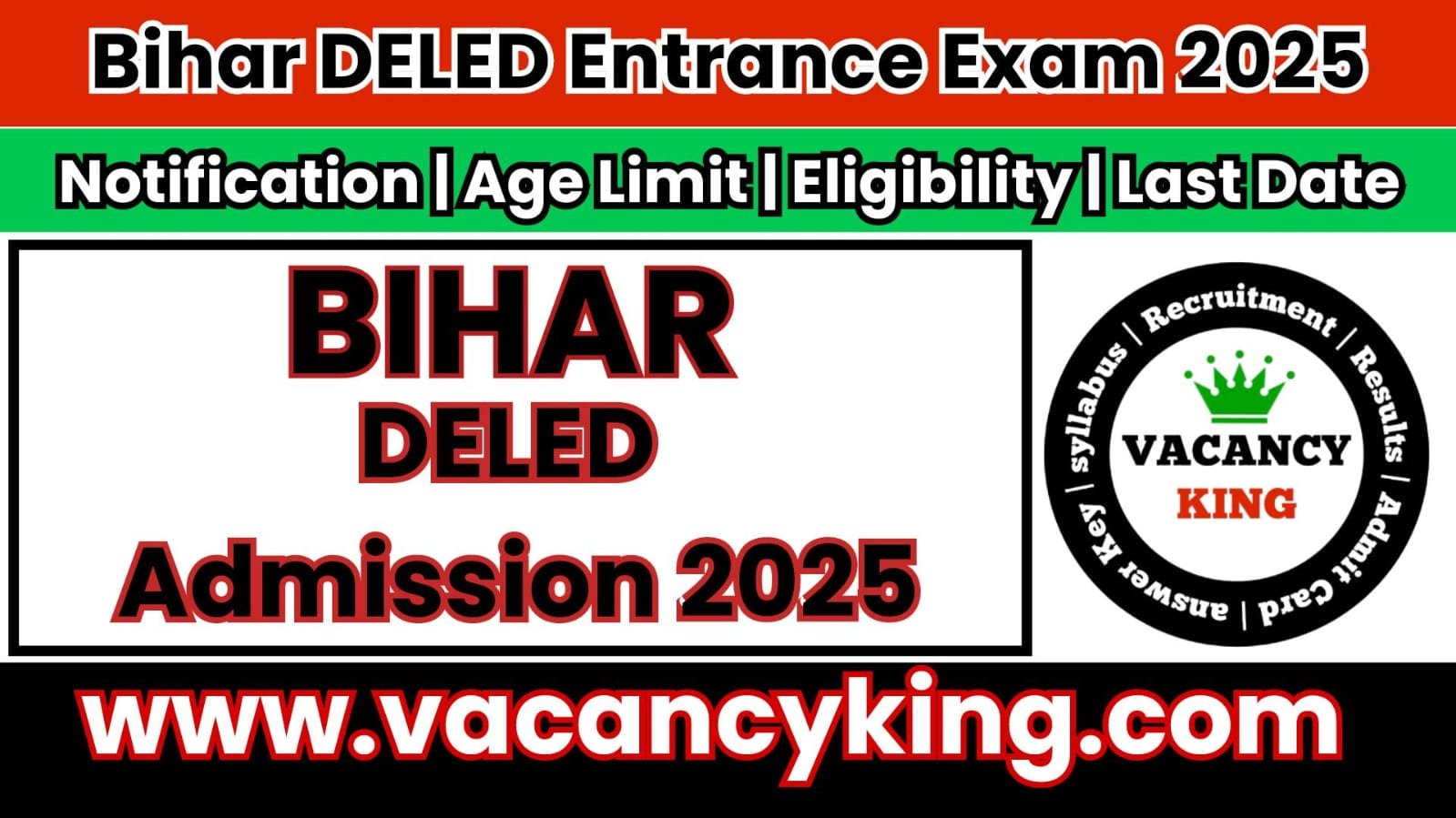 Bihar DELED Entrance Exam 2025