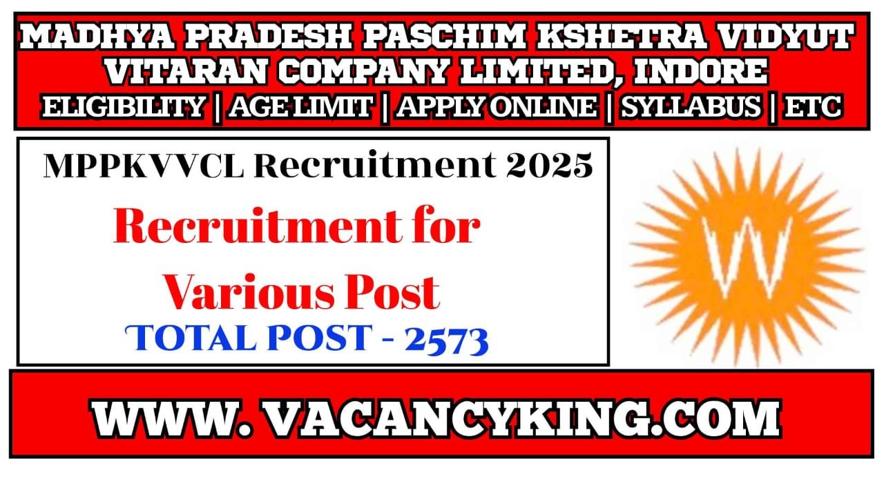 MPPKVVCL Recruitment 2024