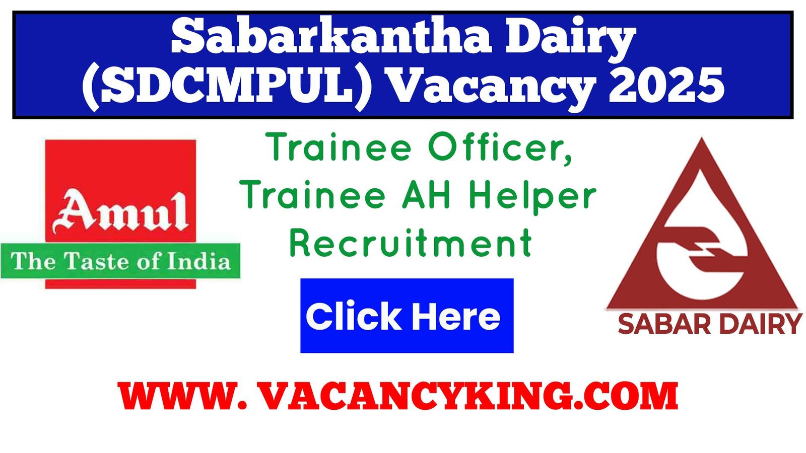 Sabarkantha Dairy Vacancy 2025